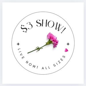 LIVE NOW‼️‼️ $3,$4,$5 WOMENS size XS - 3X 😍😍😍